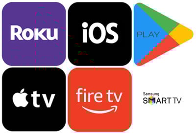 San Francisco Front Row is available online, mobile, and your SmartTV.